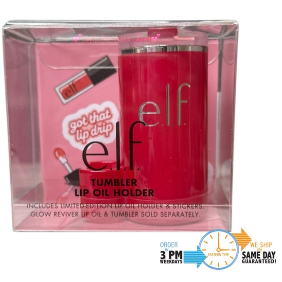 💋 e.l.f. Lip Holder - Red Delicious 💄 ELF lip holder for Stanley cup - Picture 1 of 5